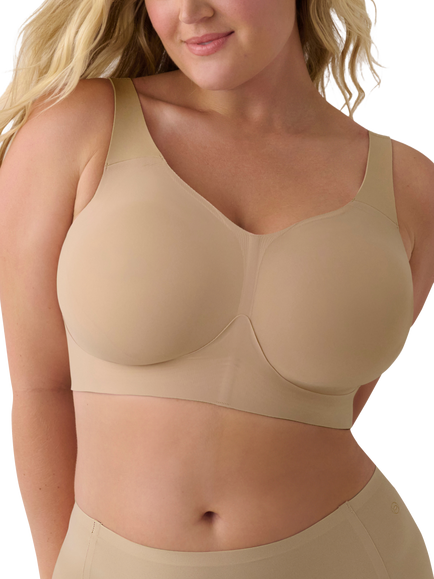 Evelyn & Bobbie Busty Non-Wired Bra, Sand, Sand