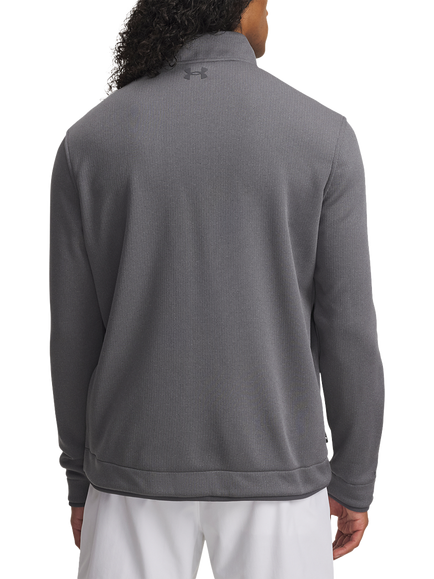 Under Armour Half Zip Sports Top, Castlerock / / Castl - view 2, Castlerock / / Castl
