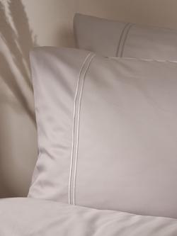 Truly Satin Stitch Bamboo Bedding, Dove Grey, Dove Grey