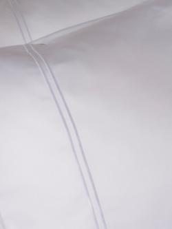 Truly Satin Stitch Bedding, White, White