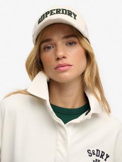 Superdry Varsity Logo Trucker Cap, Lighter Stone - view 2, Lighter Stone