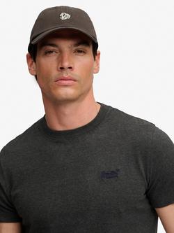 Superdry SD Embroidered Baseball Cap, Vintage Black - view 2, Vintage Black