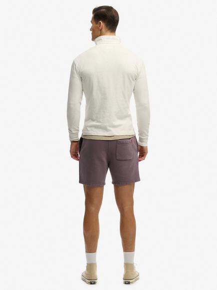 Superdry Micro Logo Shorts - view 2, Shale Dark Grey
