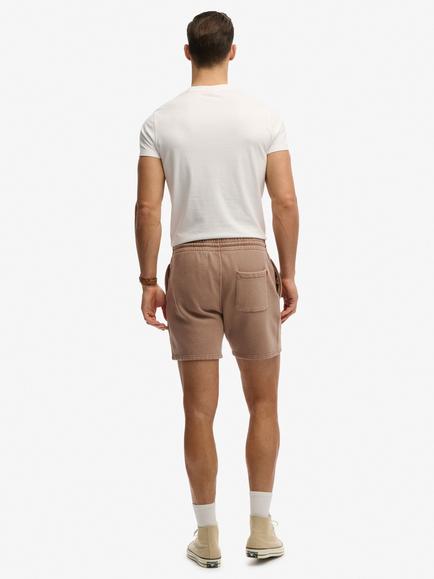 Superdry Micro Logo Shorts - view 2, Shitake Brown