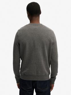 Superdry 1954 Company Relaxed Sweatshirt, Light Charcoal Marl - view 2, Light Charcoal Marl
