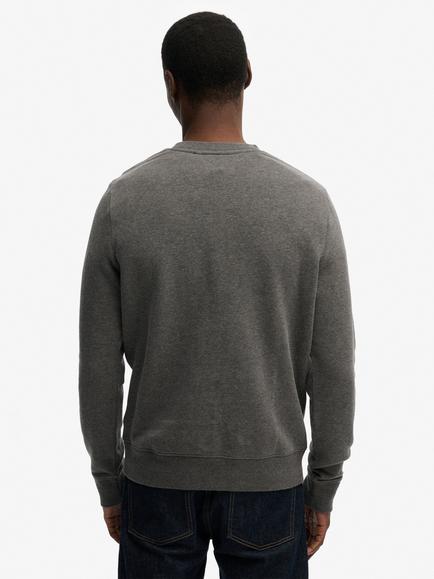 Superdry 1954 Company Relaxed Sweatshirt, Light Charcoal Marl - view 2, Light Charcoal Marl