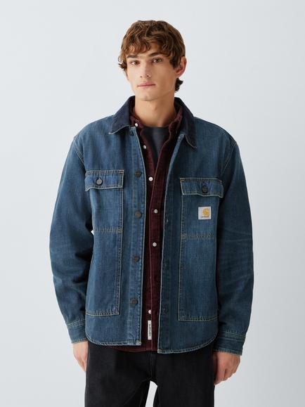 Carhartt WIP Oakland Denim Shirt Jacket, Blue Worn Used, Blue Worn Used