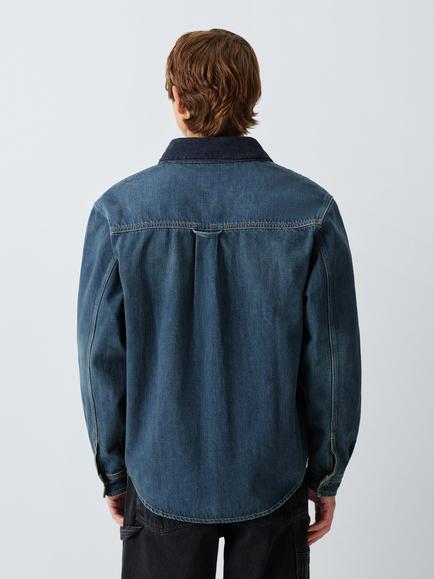 Carhartt WIP Oakland Denim Shirt Jacket, Blue Worn Used - view 2, Blue Worn Used