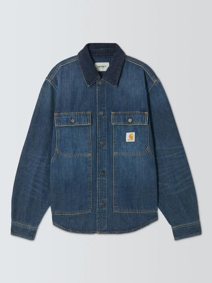 Carhartt WIP Oakland Denim Shirt Jacket, Blue Worn Used, Blue Worn Used