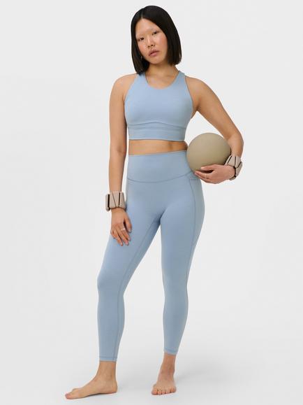 Sweaty Betty Ultimate Move 7/8 Marl Leggings - view 2, Laguna Blue Marl