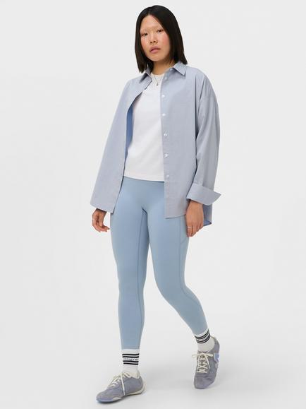 Sweaty Betty Ultimate Move Marl Leggings - view 2, Laguna Blue Marl