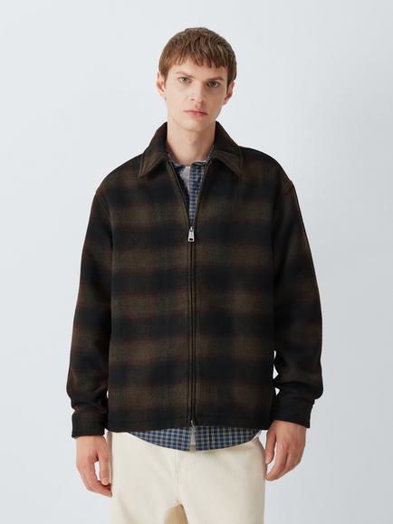 Carhartt WIP Zip Front Jacket, Alton Check/Cypress, Alton Check/Cypress