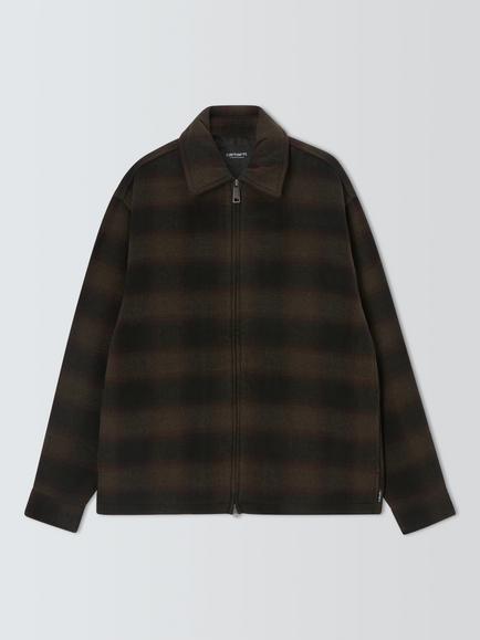 Carhartt WIP Zip Front Jacket, Alton Check/Cypress, Alton Check/Cypress