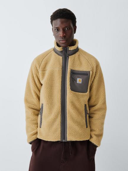 Carhartt WIP Prentis Liner Fleece Jacket, Dusty H/Tobacco, Dusty H/Tobacco