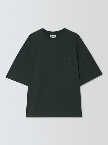 Carhartt WIP Lambert Crew Neck Cotton T-Shirt, Raven, Raven