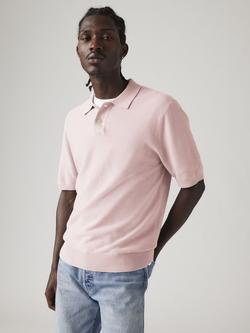 Levi's Cotton Blend Polo Shirt, Au Naturel, Au Naturel