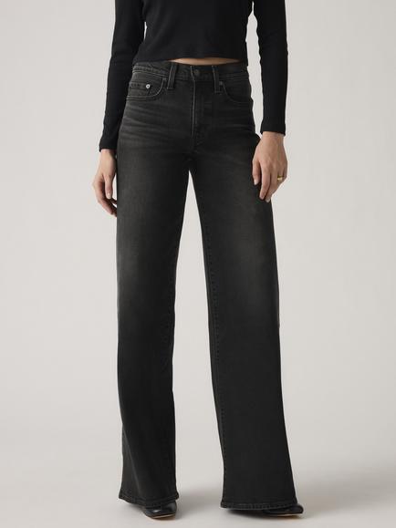 Levi's 728 High Rise Wide Leg Lot 700 Fit Jeans, Rodeo Princess - view 2, Rodeo Princess