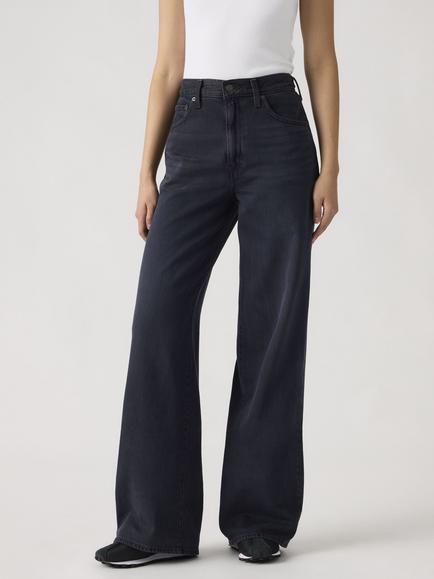 Levi's Cinch Waist High Rise Wide Leg Jeans, Dark Humor - view 2, Dark Humor