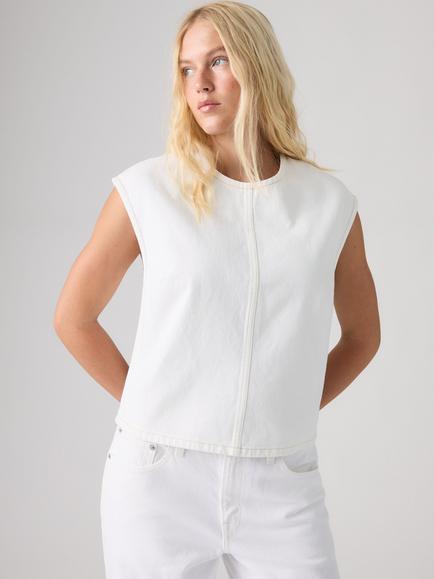 Levi's Sleeveless Denim Cotton Top, Tooth Fairy, Tooth Fairy
