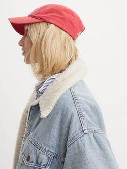 Levi's '90s Sherpa Denim Trucker Jacket, Morning Sunlight - view 2, Morning Sunlight