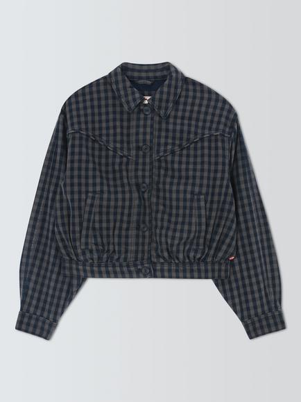 Levi's Dani Western Harrington Jacket, Phoebe Check, Phoebe Check Mag Den