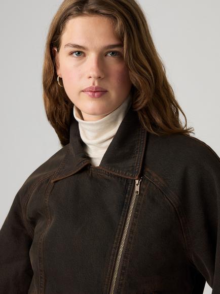 Levi's 80's Bomber Jacket, Brown - view 2, Over A Cup Trucker