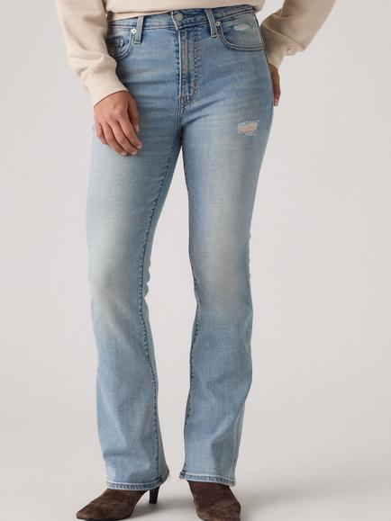 Levi's 725 High Rise Slim Leg Bootcut Jeans, Slowly There - view 2, Slowly There
