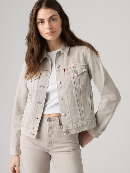 Levi's Original Trucker Denim Jacket, Pebbled Path Trucker - view 2, Pebbled Path Trucker