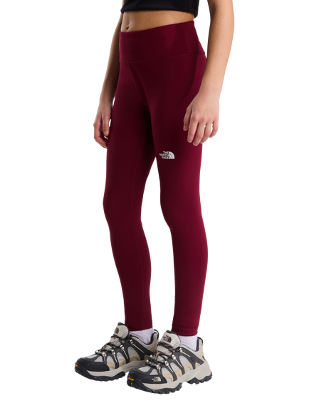 The North Face Kids' Flex Leggings, Burgundy, Burgundy