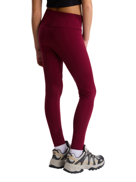 The North Face Kids' Flex Leggings, Burgundy - view 2, Burgundy