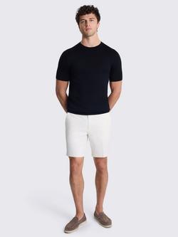 Moss Cotton Chino Shorts - view 2, Off White