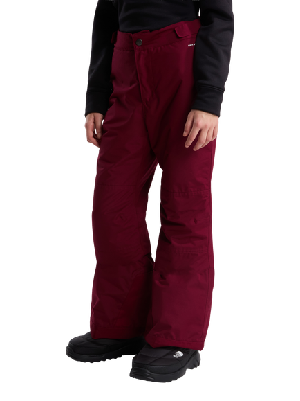 The North Face Kids' Freedom Insulated Trousers, Burgundy, Burgundy