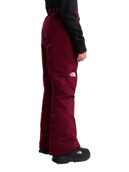 The North Face Kids' Freedom Insulated Trousers, Burgundy - view 2, Burgundy