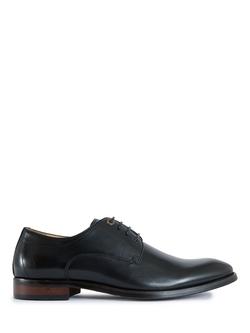 Simon Carter Mc'Bride Leather Derby Shoes, Black