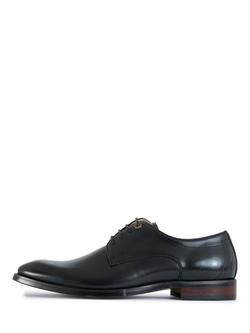 Simon Carter Mc'Bride Leather Derby Shoes - view 2, Black