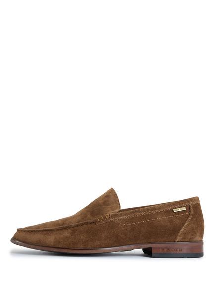 Simon Carter Huxley Suede Loafers - view 2, Tan