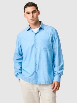 Rodd & Gunn Parsons Hill Cotton Regular Fit Shirt, Sky, Sky