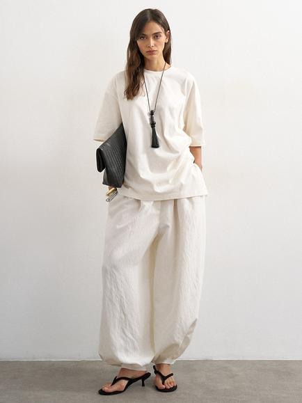 Topshop Oversized Cotton T-Shirt, White, White