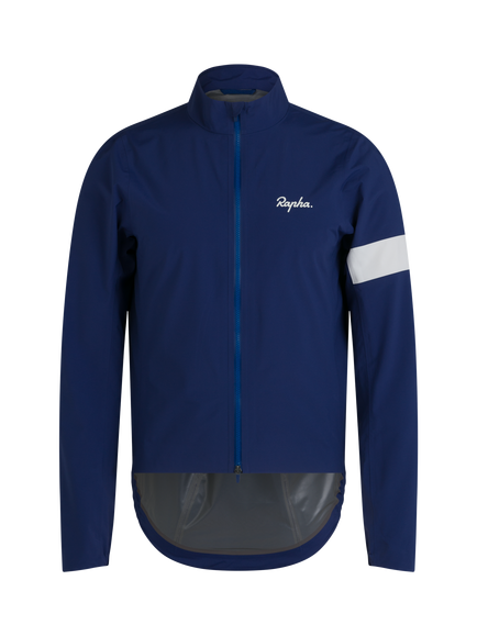 Rapha Core Rain Jacket III, Navy/White, Navy/White