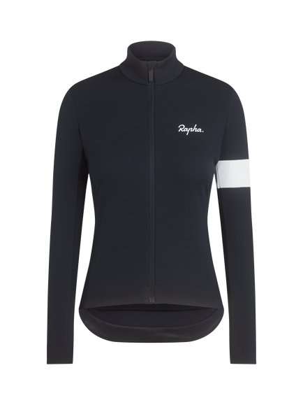 Rapha Women's Core Winter Jacket, Black/White, Black/White