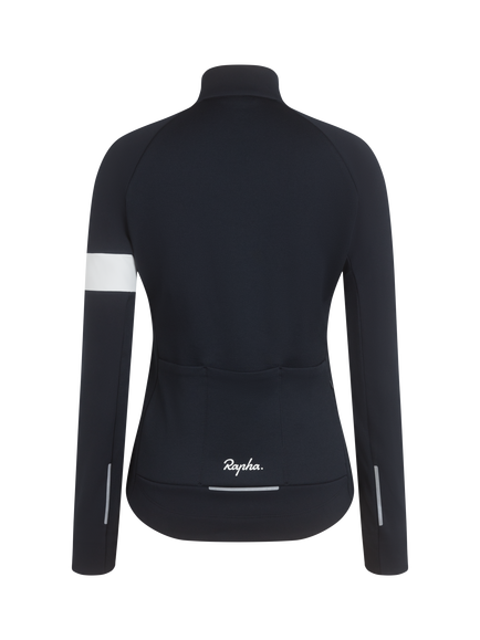 Rapha Women's Core Winter Jacket, Black/White - view 2, Black/White