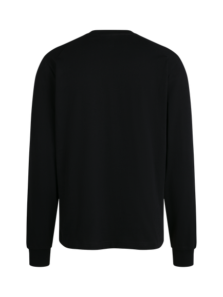 Rapha Heavyweight Cotton T-Shirt, Black/White - view 2, Black/White