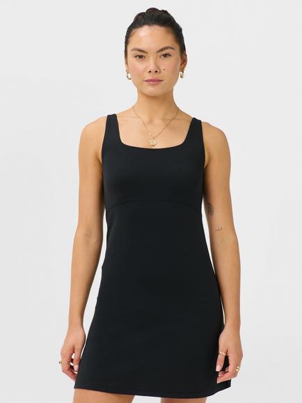 Sweaty Betty All Day Dress, Black, Black