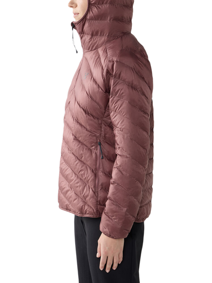 Haglöfs Sarna Mimic Hooded Jacket, Misty Mauve - view 2, Misty Mauve
