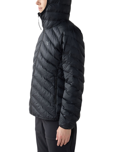 Haglöfs Sarna Mimic Hooded Jacket, Black - view 2, True Black