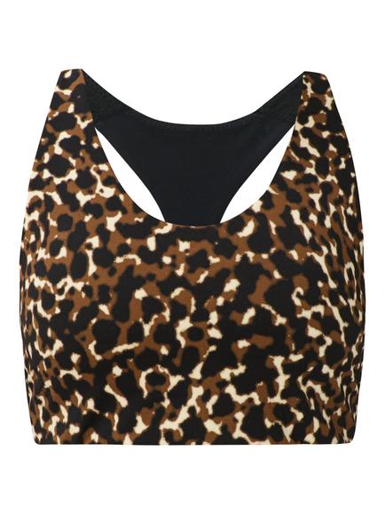 Sweaty Betty Power Racer Bra, Brown Off Beat - view 2, Brown Off Beat