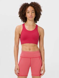Sweaty Betty Stamina Seamless Sports Bra, Crimson Red, Crimson Red