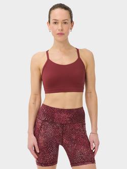 Sweaty Betty EmPower Sports Bra, Merlot Red, Merlot Red