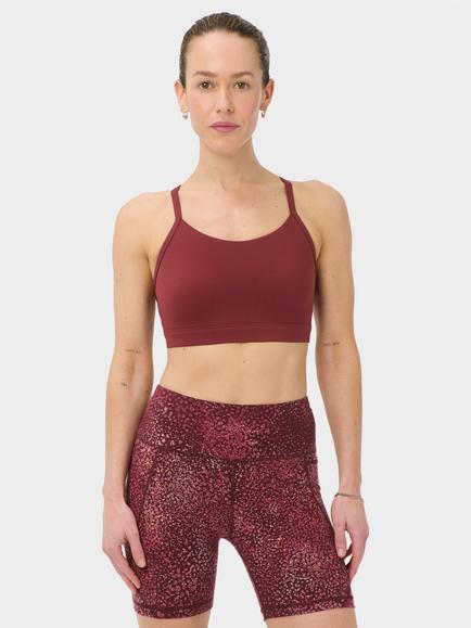 Sweaty Betty EmPower Sports Bra, Merlot Red, Merlot Red