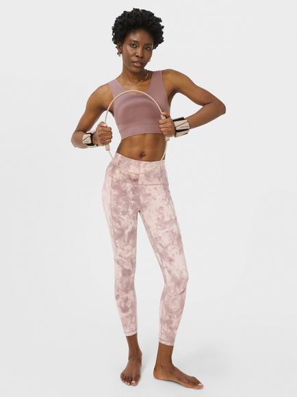 Sweaty Betty Seamless Sports Bra, Duskberry - view 2, Duskberrypurple